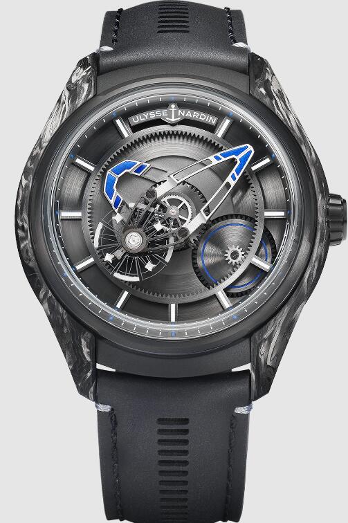 Review Best Ulysse Nardin Freak X Bucherer BLUE 43mm 2303-270LE2ACARB/0A watches sale